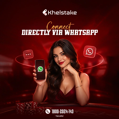 Khelstake Whatsapp Support for App Related Bugs and Issues